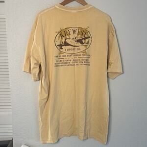 Crazy Shirts Key West Import Graphic T-Shirt XXL Florida Beer Contraband Hemp